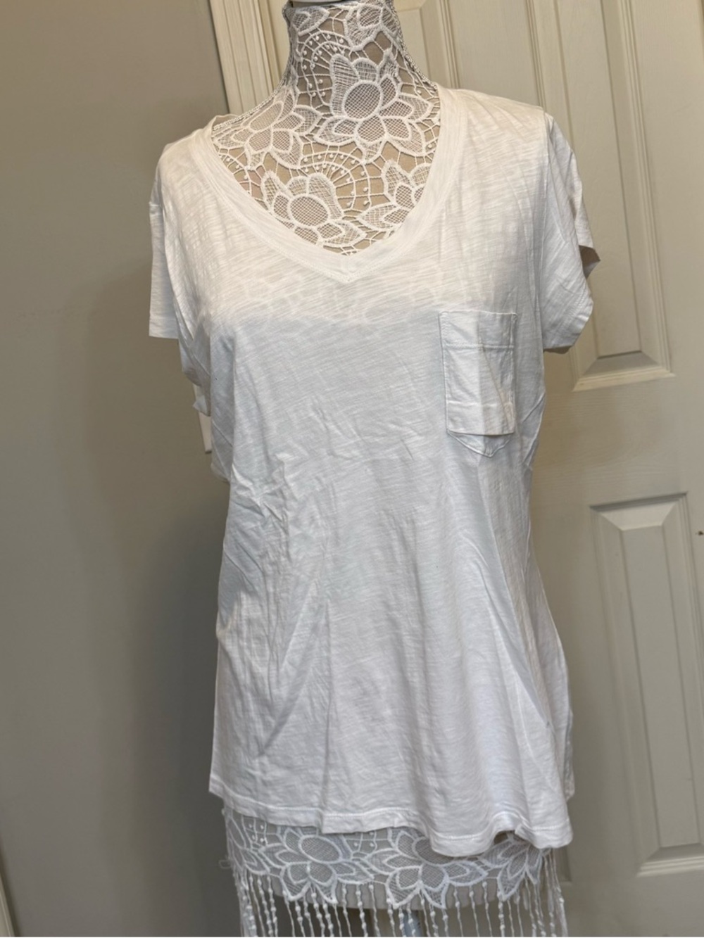 CAbi Folded Pocket Tee Style #5747